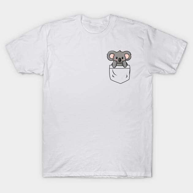 Koala Pocket T-Shirt by Charaf Eddine